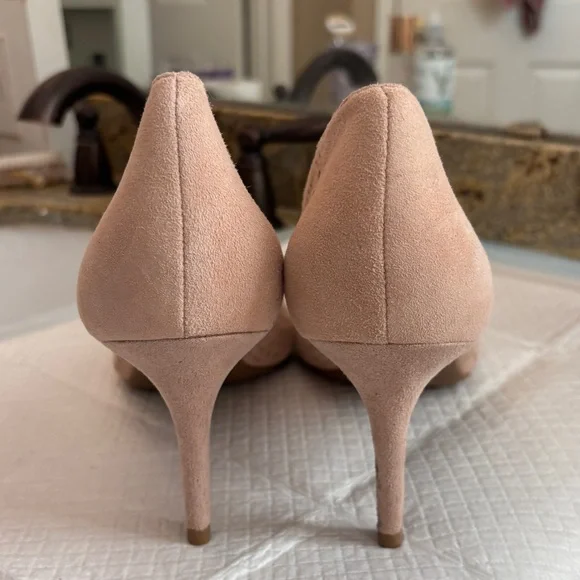 Alfani Jeules Blush Pink Pointed Toe Slip On Stilettos 3” Heel Women’s Size 11 - Picture 4 of 9